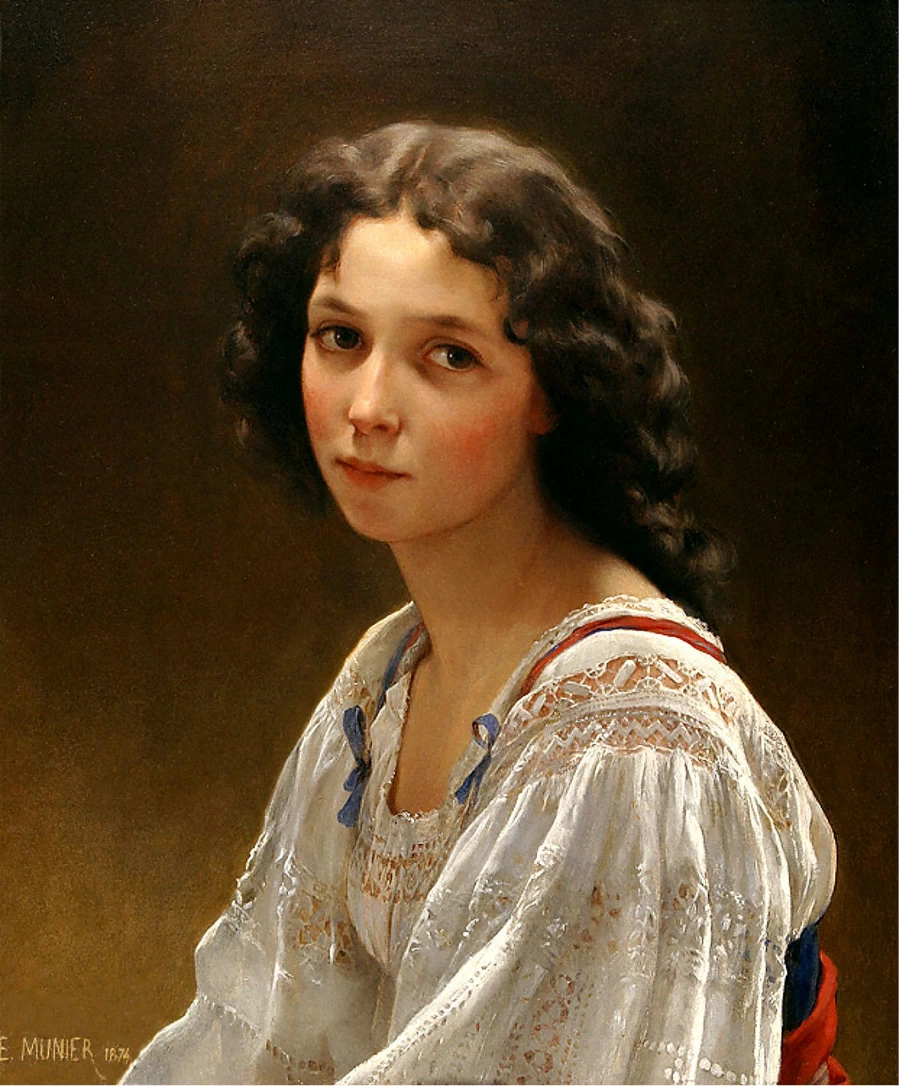 Ritratto di giovane ragazza